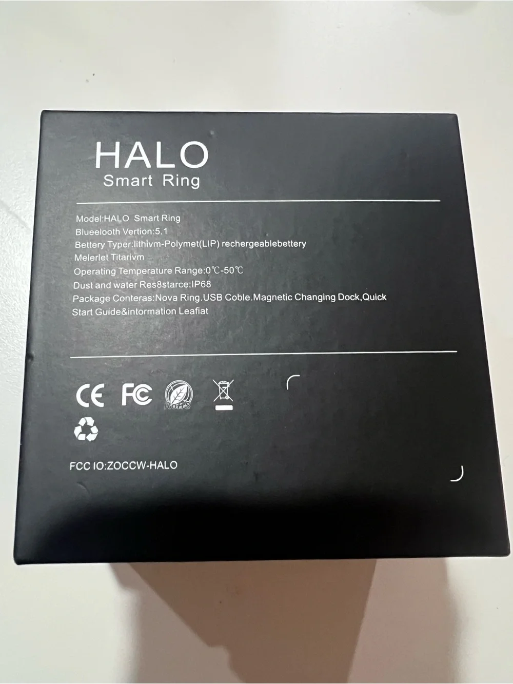 Halo Ring 4 Smart Sleep & Activity Ring - Rose Gold